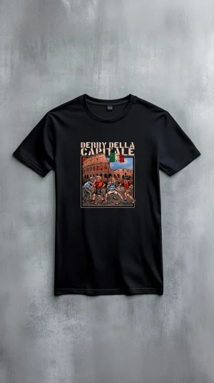 The Weekend t-shirt Derby Della Capitale black