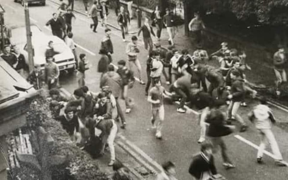 Liverpool - Manchester United in 1982