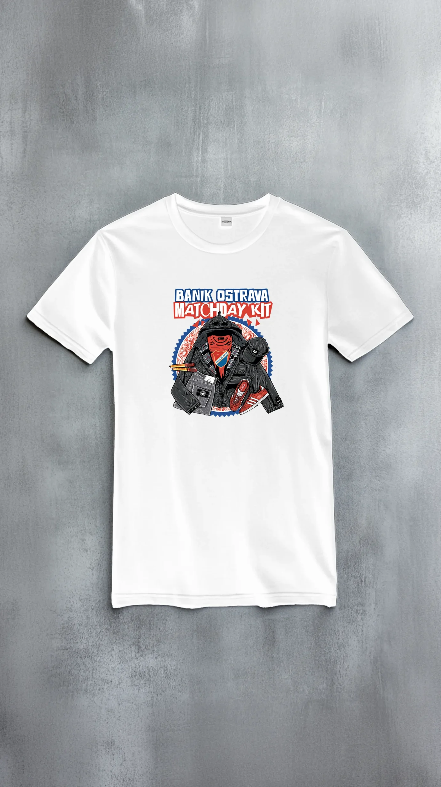 The Weekend t-shirt Baník matchday kit white