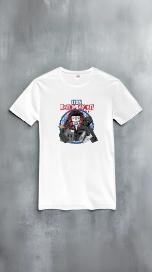 The Weekend t-shirt Lyon Matchday kit white