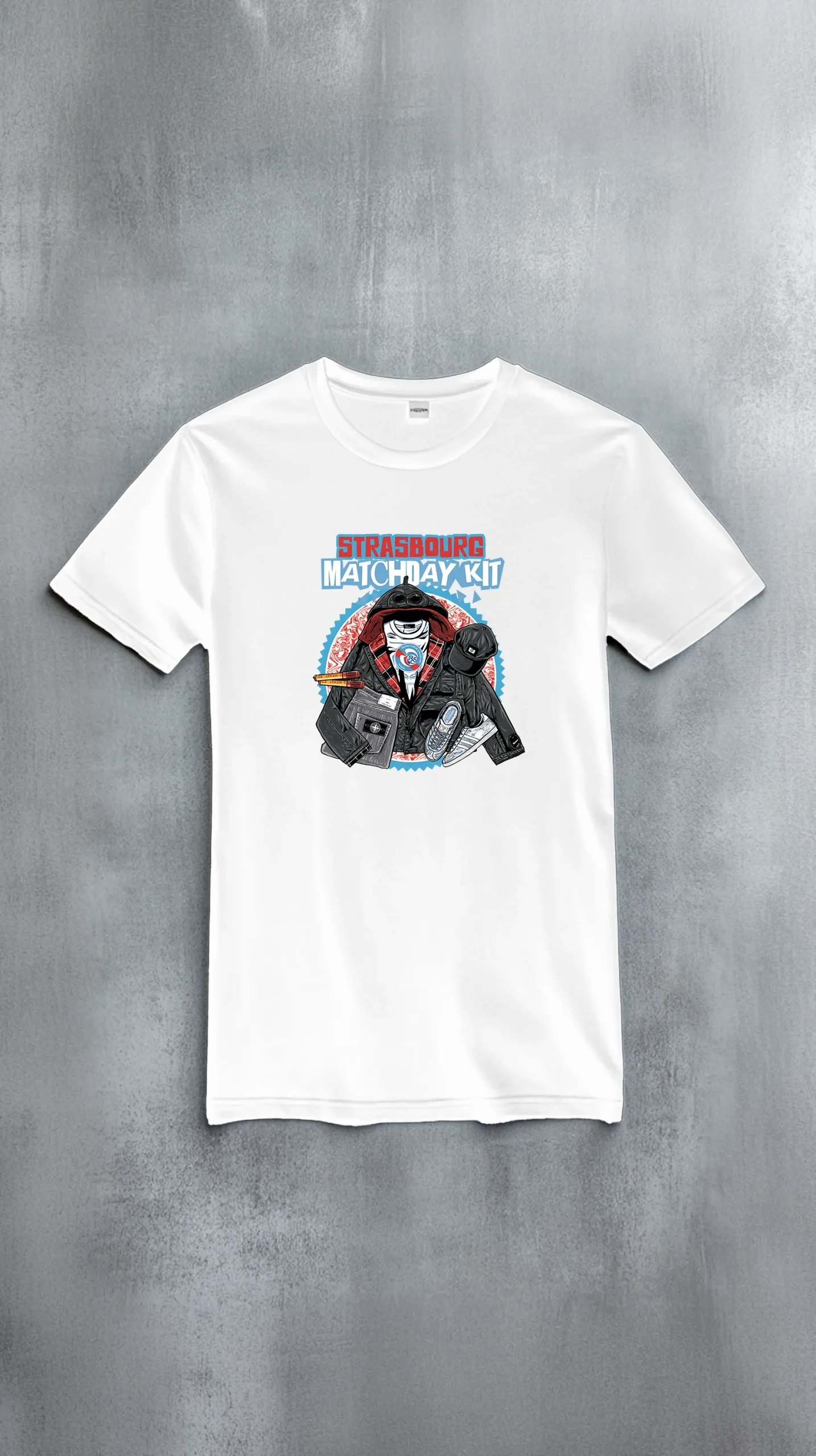 The Weekend t-shirt Strasbourg Matchday kit white