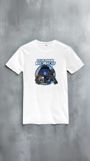 The Weekend t-shirt Zeljeznicar matchday kit white