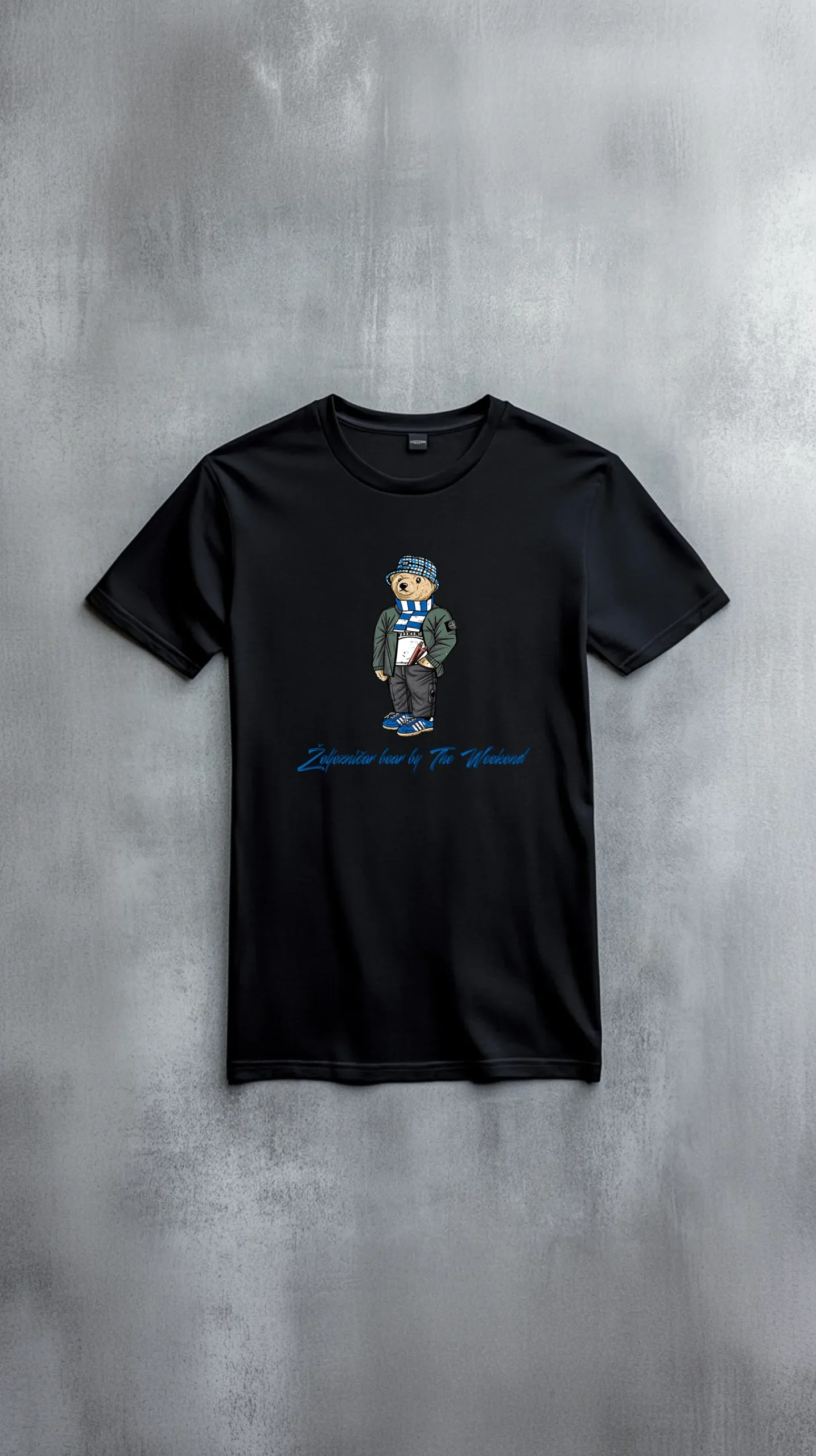 The Weekend t-shirt Zeljeznicar Bear black
