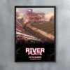 Glossy poster in frame River Plate