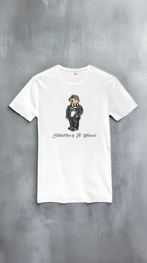 The Weekend t-shirt Eintracht Bear white