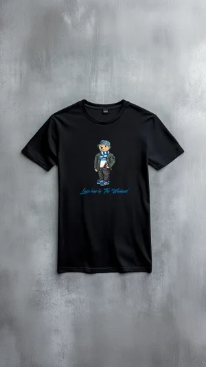 The Weekend t-shirt Lazio Bear black